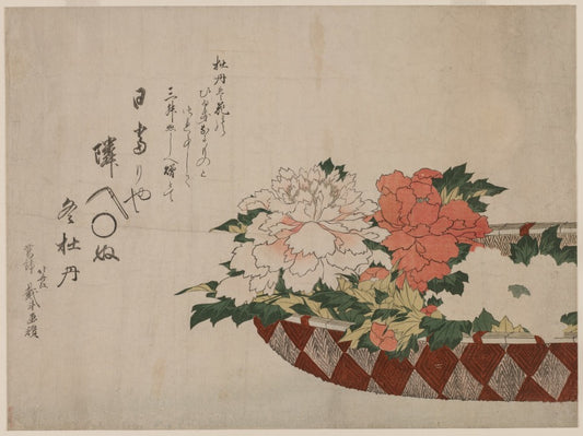 日本江户植物数字填色书PDF (Edo Botanical Coloring Book PDF)