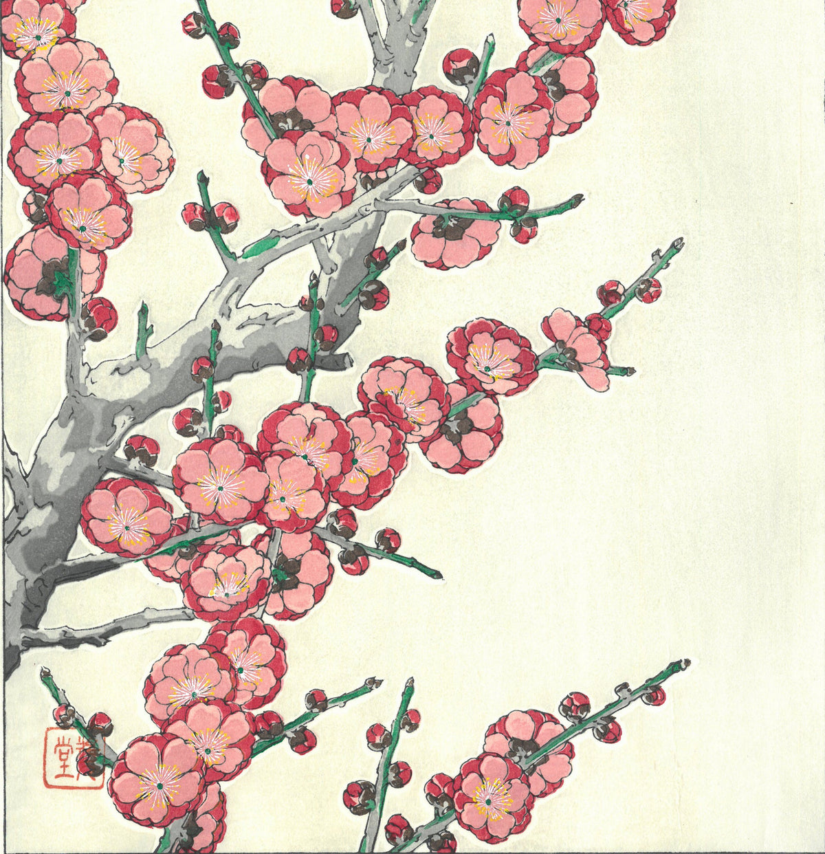 日本江户植物手机壁纸包 (Edo Botanical Phone Wallpapers)